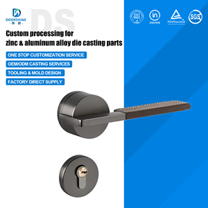 Custom Antique Brass Bronze Zinc Alloy Die Cast Door Handle