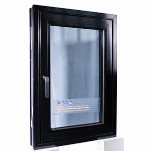 RG100 System Casement Window Top Quality Triple Glazed Clear Insulated Aluminum