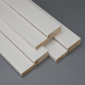 White Primed Wood Door Frame