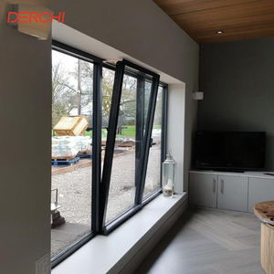 DERCHI Thermal Break Aluminum Hurricane Resistant Triple Glazed Casement Window