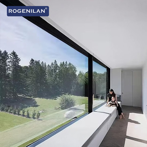 Modern Large Panoramic Fixed Picture House Window Double Tempered Glazed