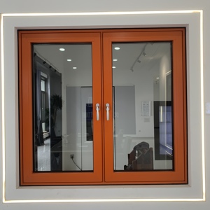 Energy Saving Low E Glass Casement Window Double Glazed Tilt and Turn House Window