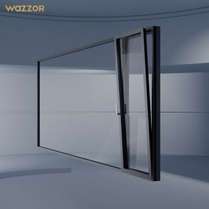 Wazzor Aluminum Window High-Quality Typhoon Resistant Casement Windows
