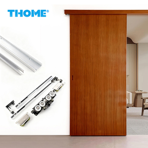 Ghost Door Hardware Accessories Trackless Invisible Sliding