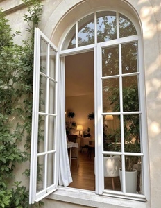 Thermal Break Aluminum Triple Glazing Casement Window with Grilles
