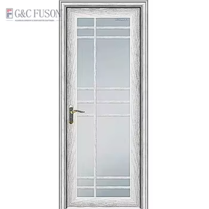 Fuson Soundproof Security Doors Porte Exterieur High Quality Casement Doors High Quality Mom and Son Doors