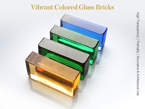 Solid Clear Glass Brick Pivot & Structural Hinge Hardware