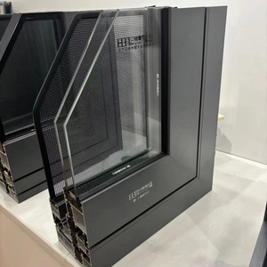Modern Double Glazed Aluminium Casement Windows High Quality Soundproof