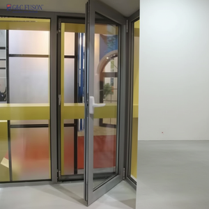 Aluminum French Casement Swing Glass Door Frame